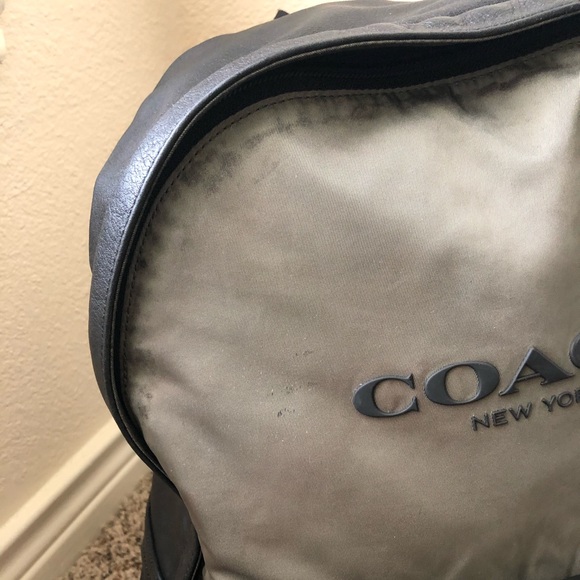 Coach Classic Leather Backpack - Picture 6 of 6